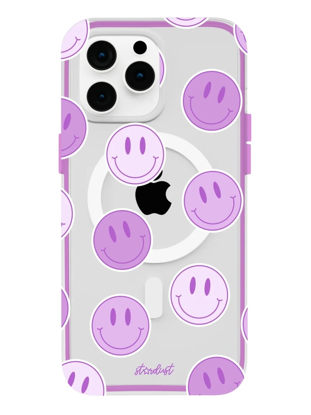 Lilac Smileys MagSafe iPhone 14 Pro Case